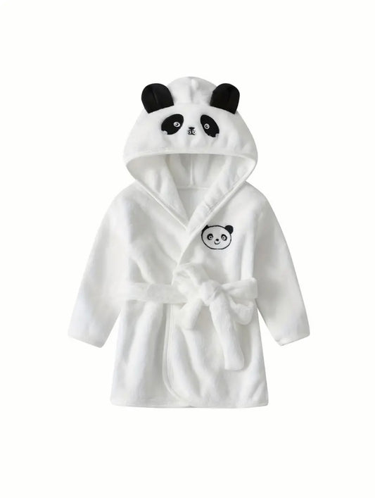 White Baby Bathrobe size 3-4y