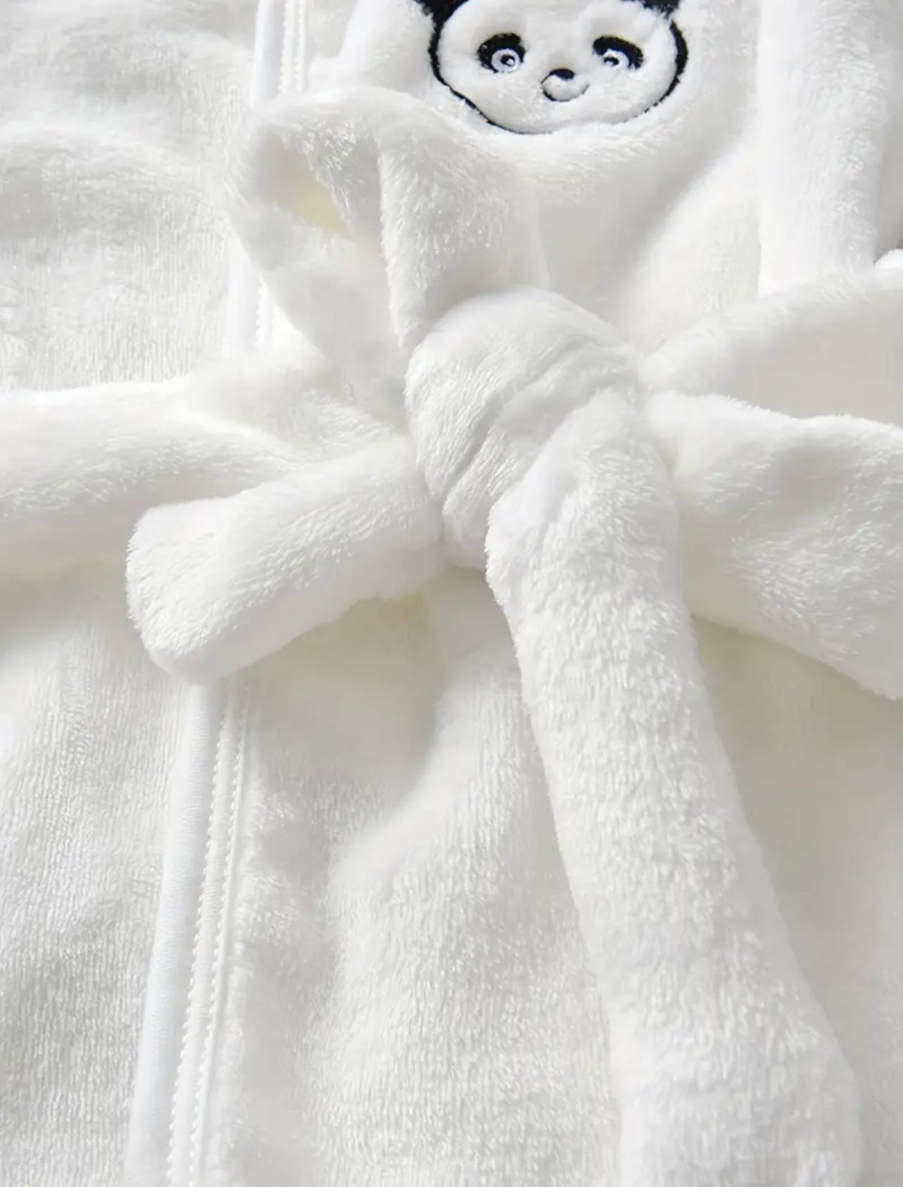 White Baby Bathrobe size 3-4y