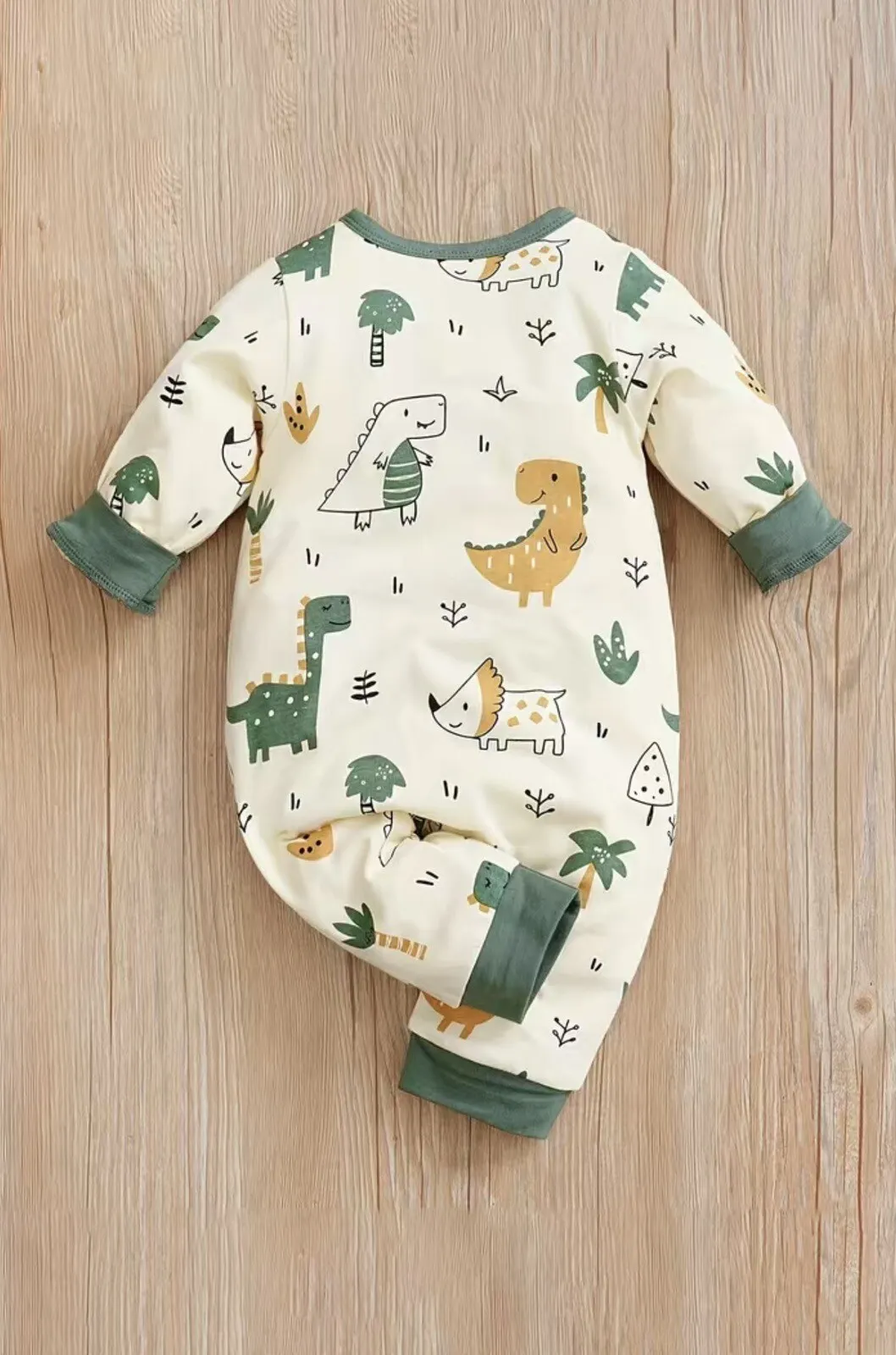 Baby Boys Sleepsuit with Dinosaur 3-6 months