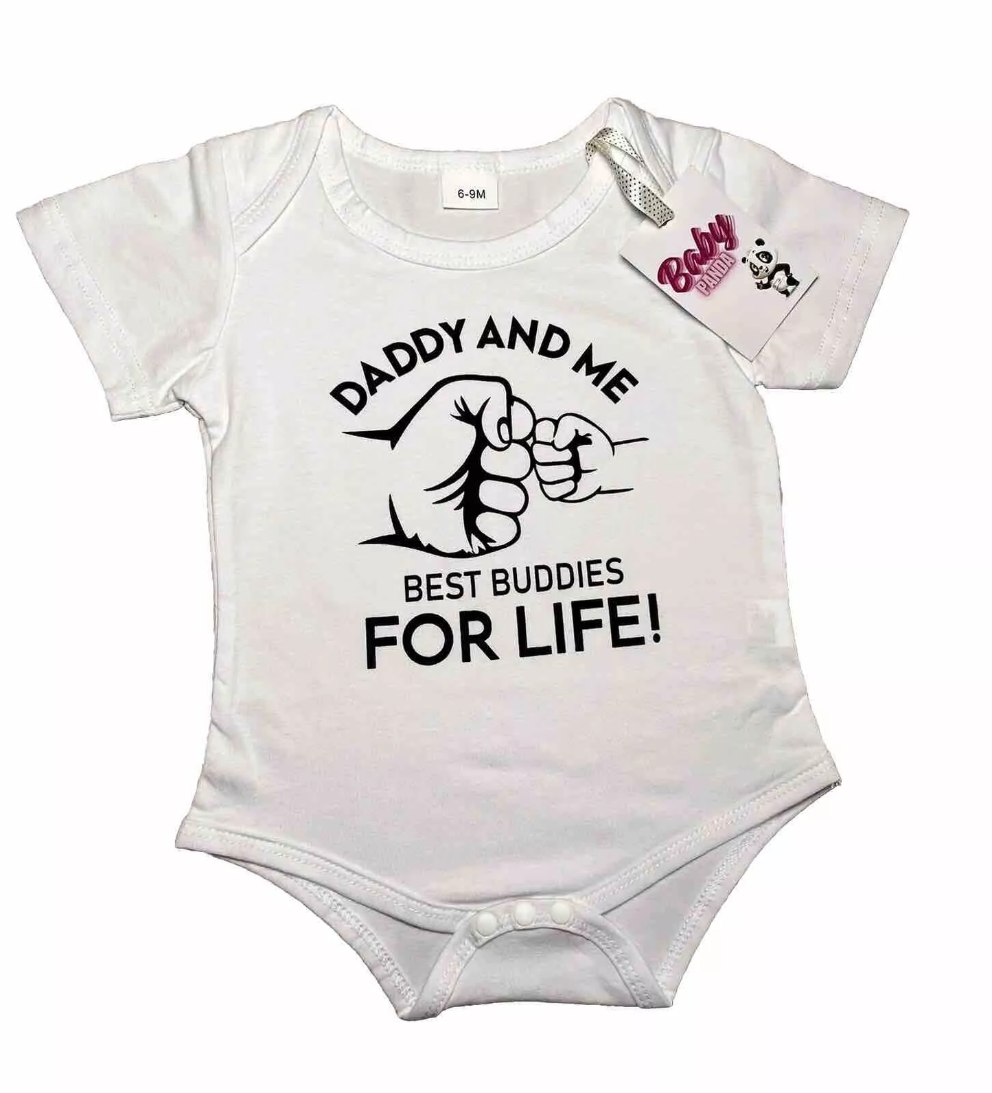 Baby Boys Outfit Set “DADDY AND ME BEST BUDDIES FOR LIFE! 🤜”