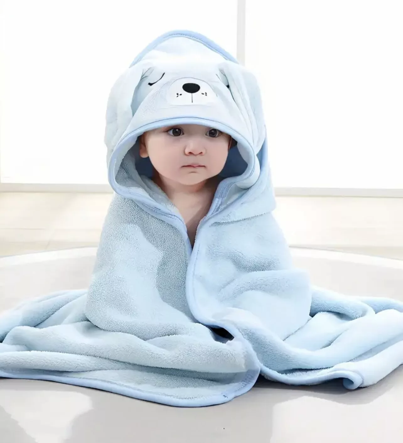 Toddler Baby Hooded Cartoon Towels