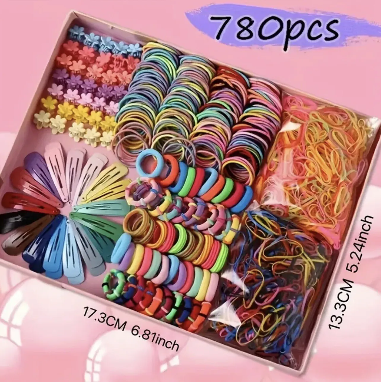 780 pcs Hair Accessories