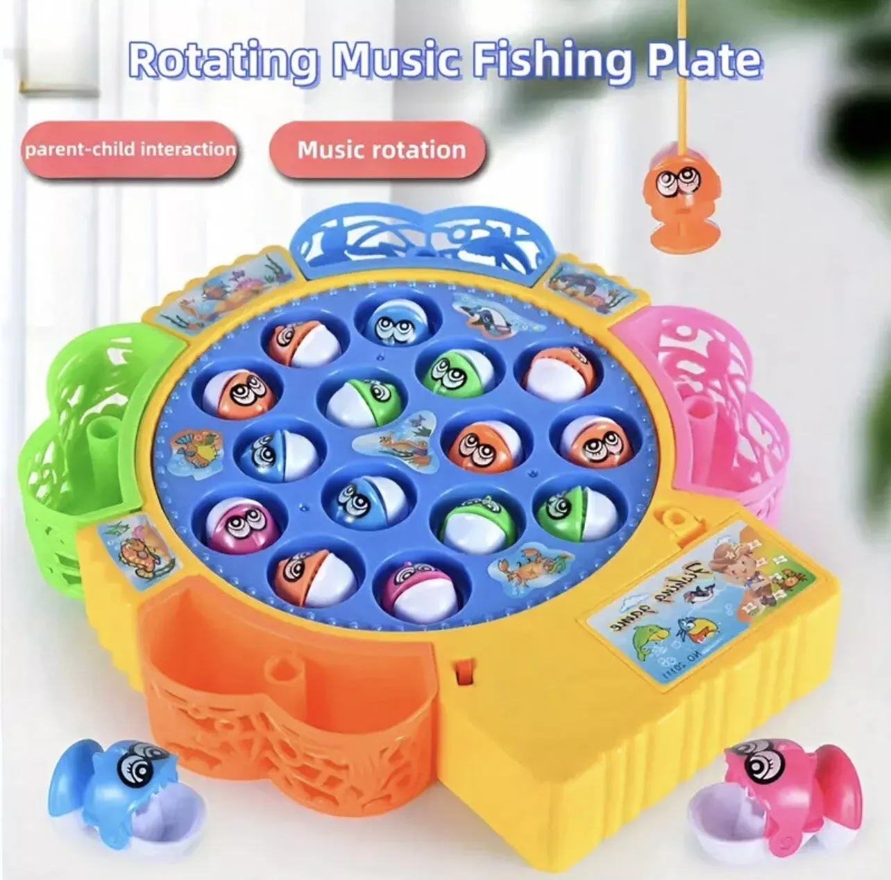 Electric Music  Fishing Toys